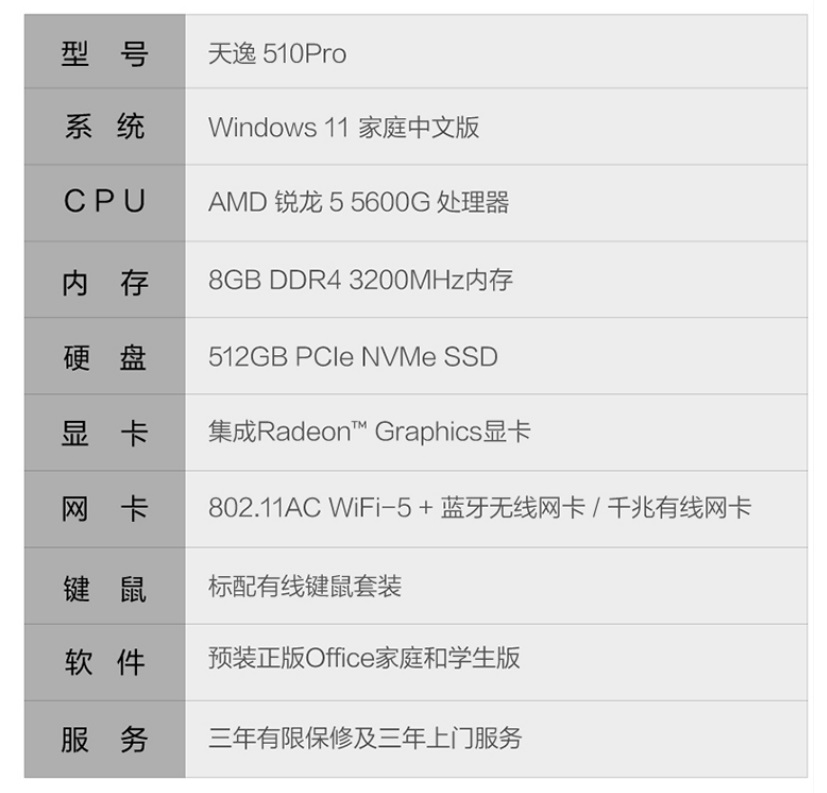 天逸510pro銳龍R5 8G512G參數(shù)7.jpg
